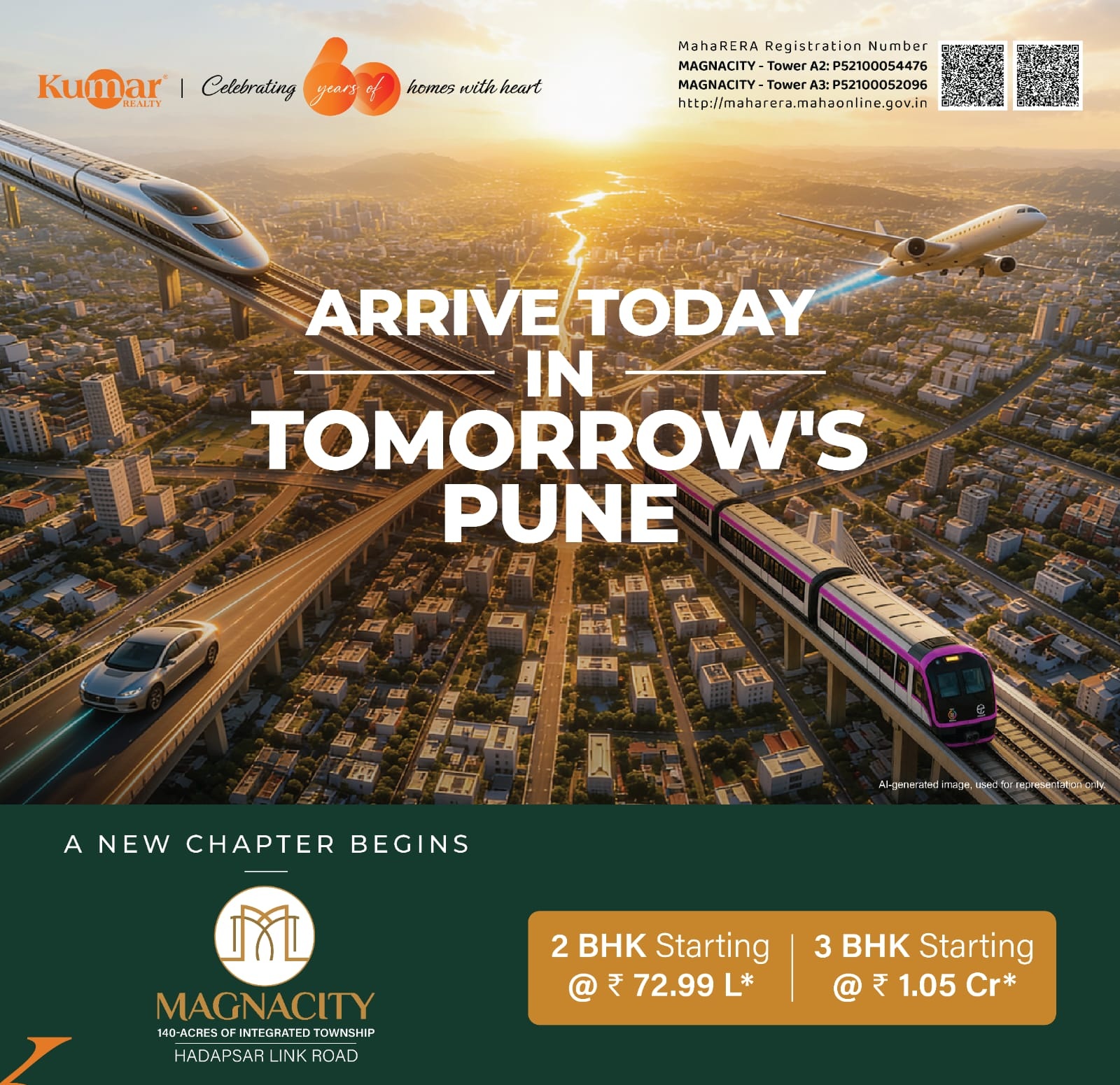 Kumar Magnacity Apartment Best Deal